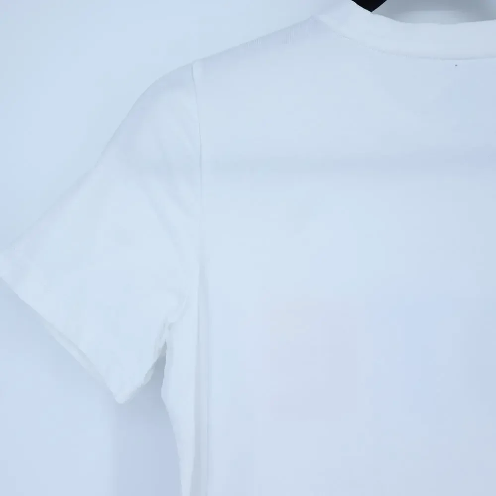 Tory Burch Vote Tee White Graphic Short Sleeve Casual Women's XS